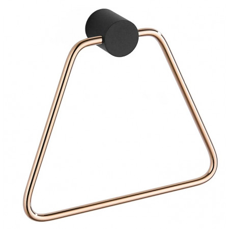 Рушникотримач кільце MEXEN ARON BLACK ROSE GOLD