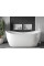 Вбудована полиця MEXEN X-Wall-R 45x30 WHITE з обідком