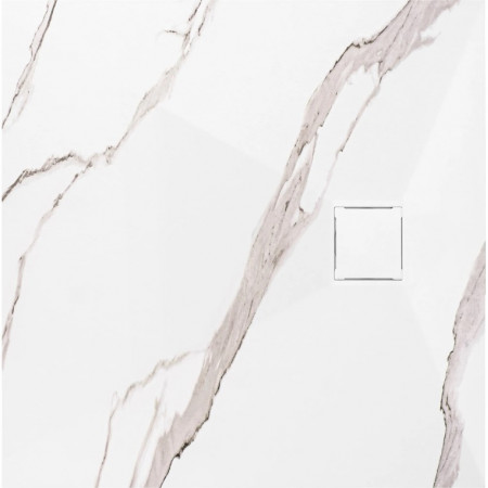 Душевой поддон REA MAGNUM 90x90 CARRARA WHITE