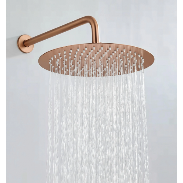 Душевая система REA ONTARIO BRUSHED COPPER + BOX скрытого монтажа