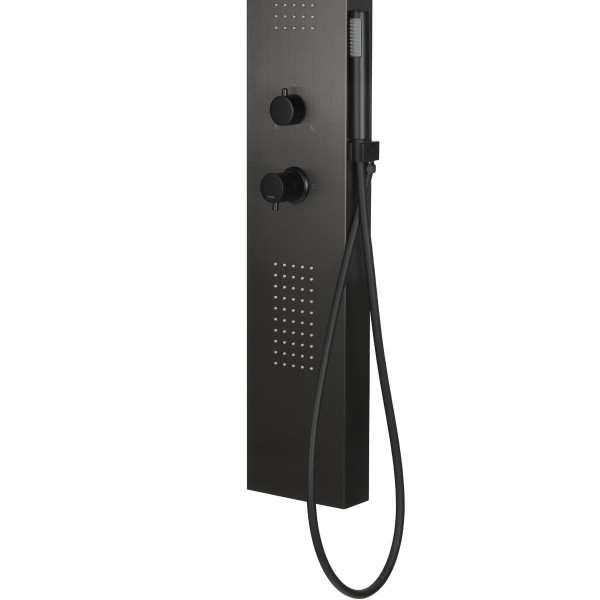 Душова панель CORSAN TUGELA BLACK LED