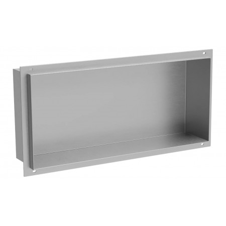 Вбудована полиця MEXEN X-Wall-NR 45x20 INOX без обідка