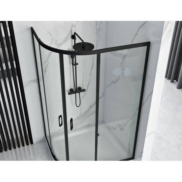 Душевой поддон REA LOOK 80x100 L WHITE