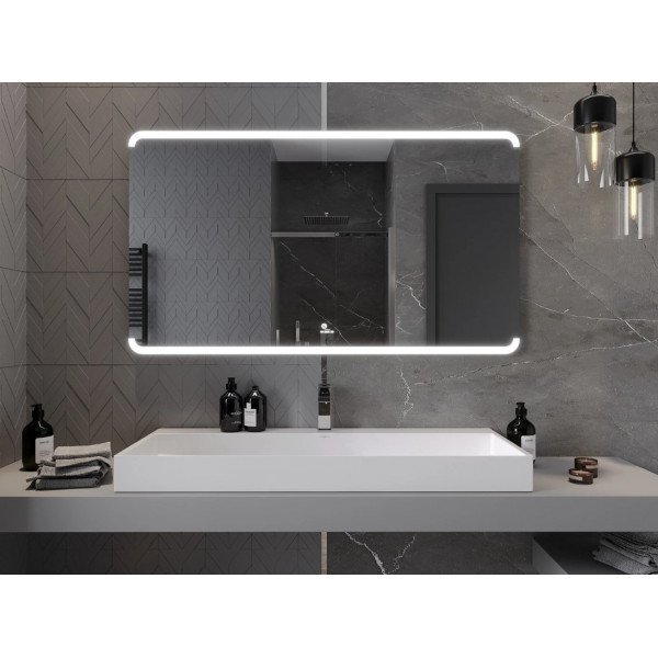 Дзеркало MEXEN NIDA 140x80 LED прямокутне
