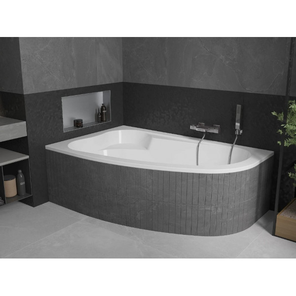 Ванна кутова MEXEN WESTA 160x100 WHITE акрилова ліва