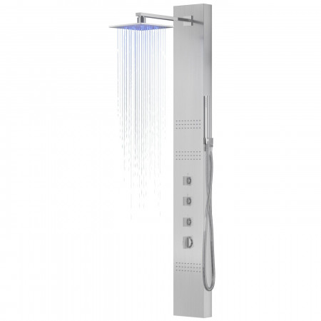 Душова панель CORSAN NEO INOX LED