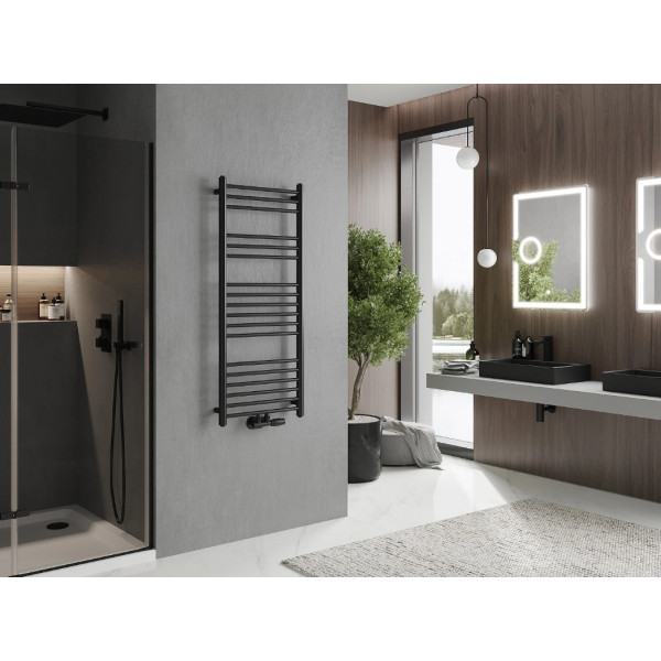 Сушка для рушників MEXEN YODO 120х50 BLACK водяна