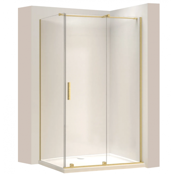 Душевая кабина REA MONTANA 120х100 BRASHED GOLD