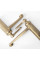 Смеситель для раковины (умывальника) REA MONACO BRUSHED GOLD низкий
