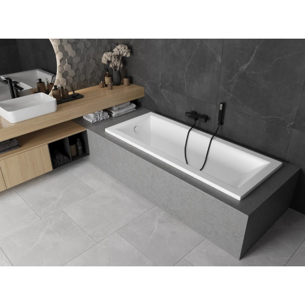 Ванна вбудована MEXEN CUBIK 180x90 WHITE акрилова