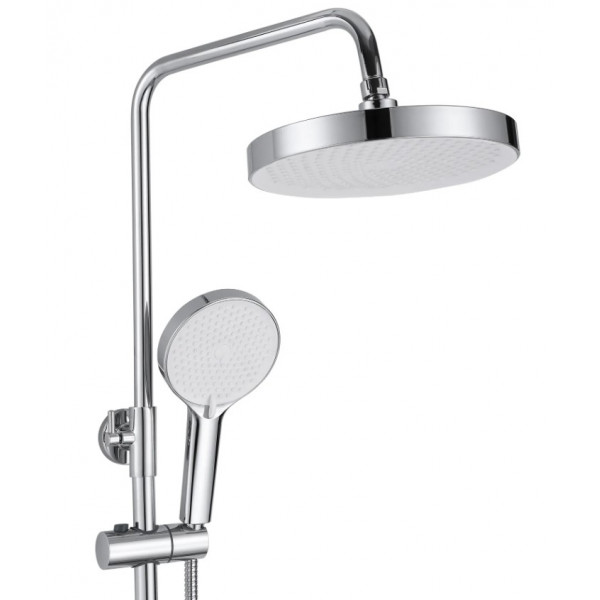 Душевой гарнитур REA BLOOM CHROME WHITE с изливом