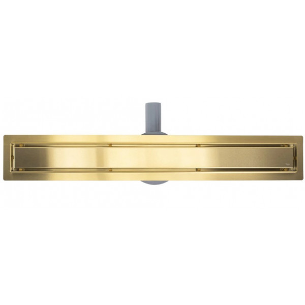 Трап для душа REA NEOX 100 PRO BRUSHED GOLD 2в1 матовое золото