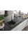 Гранітна кухонна мийка MEXEN CESAR BLACK GRANITE + сифон GOLD