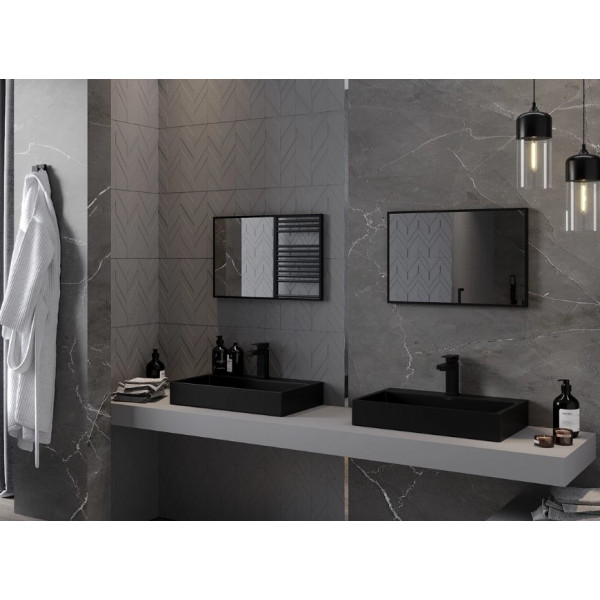 Дзеркало MEXEN LOFT 60x40 BLACK прямокутне