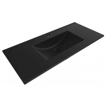 Умивальник (раковина) MEXEN ATENA 101 BLACK MATT врізний чорний