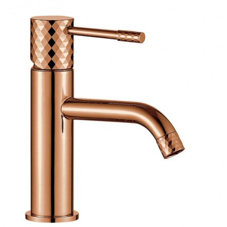 Смеситель для раковины (умывальника) REA LUNGO DIAMOND COPPER низкий