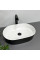 Умывальник (раковина) VBI VERONA 50 BLACK WHITE накладной
