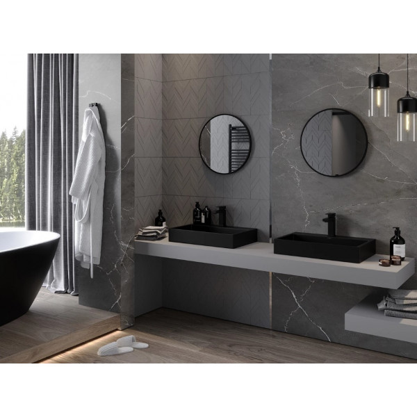 Дзеркало MEXEN LOFT 50 BLACK кругле