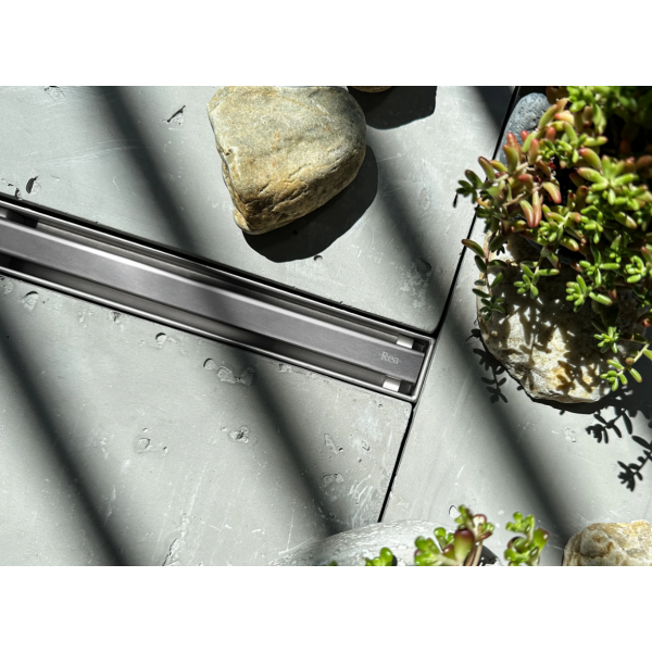 Трап для душа REA NEOX 80 SLIM PRO сталь