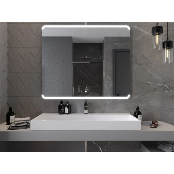 Дзеркало MEXEN NIDA 120x100 LED прямокутне