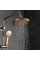 Душевой гарнитур REA LUIS BRUSHED COPPER с изливом