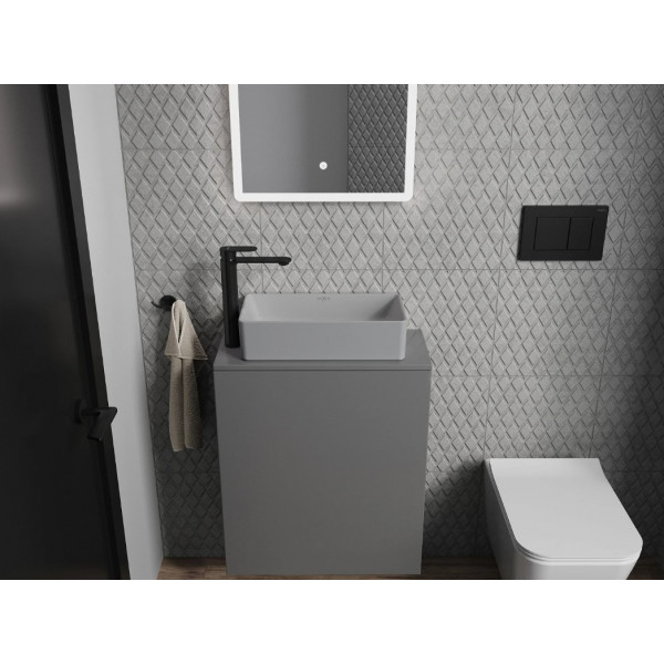 Умивальник (раковина) MEXEN NADIA 46 LIGHT GREY MATT накладний