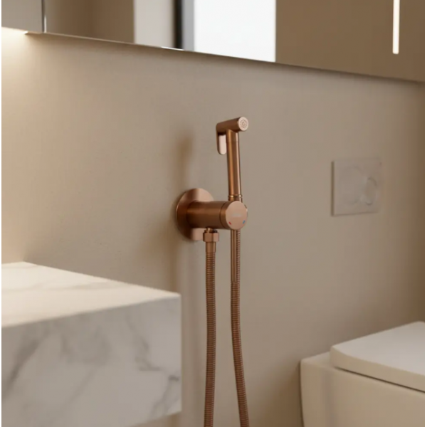 Набор гигиенического душа REA CLIF BRUSHED COPPER
