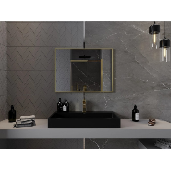 Дзеркало MEXEN LOFT 80x60 GOLD прямокутне