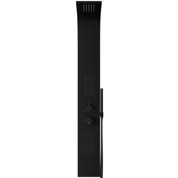 Душова панель CORSAN FESTO BLACK LED