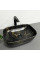 Умывальник (раковина) VBI RAVENNA MARBLE BLACK MATT накладной