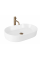 Умывальник (раковина) REA NADIA 60 WHITE MATT накладной