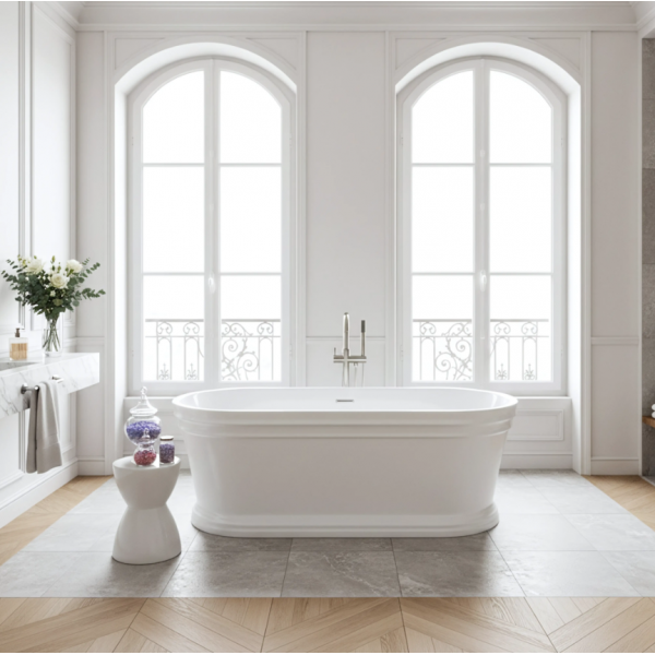 Ванна отдельностоящая REA OLIVIA 170 WHITE