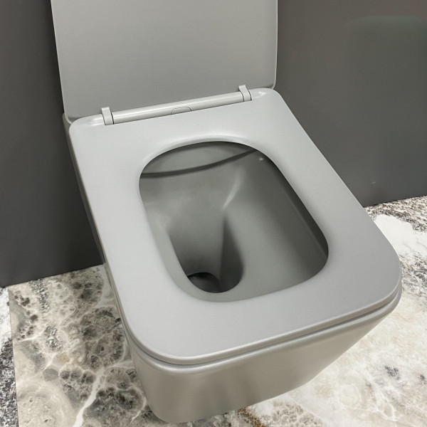 Подвесной унитаз VBI CAPRERA GREY MATT