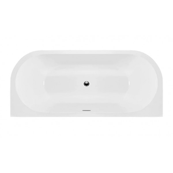 Ванна пристенная REA CAPRI 170х75 WHITE акриловая
