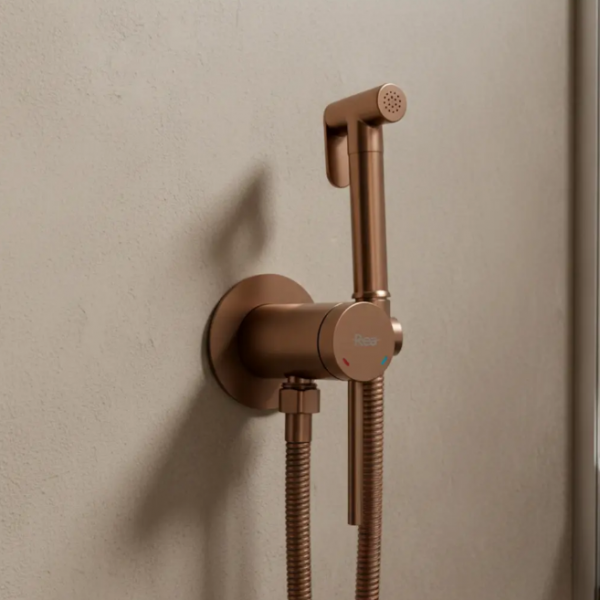 Набор гигиенического душа REA CLIF BRUSHED COPPER