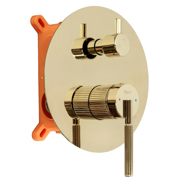 Душевая система REA ARGON GOLD + BOX скрытого монтажа