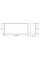 Вбудована полиця MEXEN X-Wall-R 30x20 BLACK з обідком