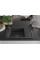 Гранітна кухонна мийка MEXEN ELIAS BLACK GRANITE + сифон BLACK
