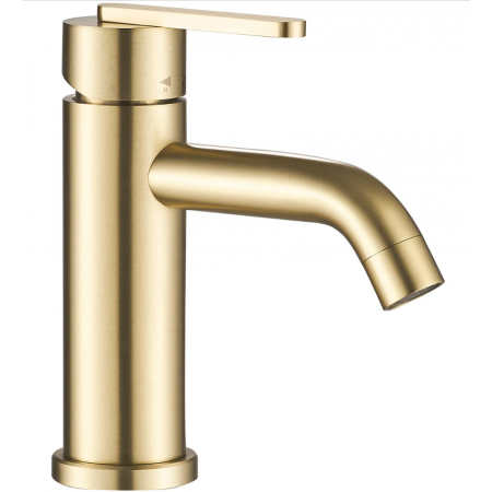Смеситель для раковины (умывальника) REA ONTARIO BRUSHED GOLD низкий