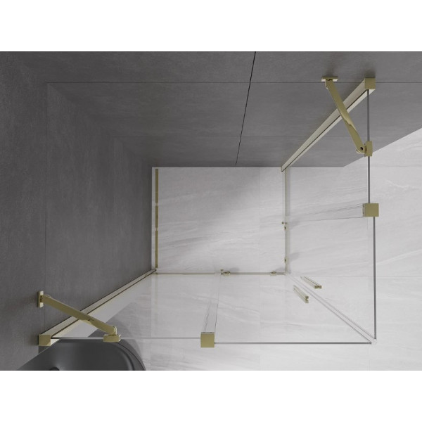 Душова кабіна MEXEN VELAR DUO 100х90 GOLD