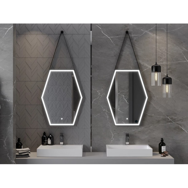 Дзеркало MEXEN ORLA 60x80 LED нестандартне