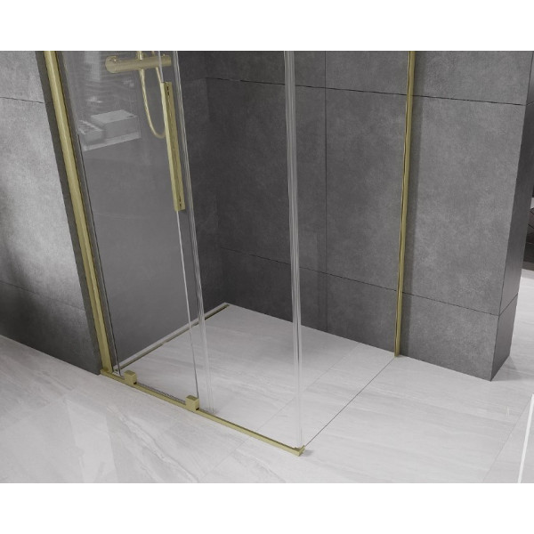 Душова кабіна MEXEN VELAR 110х120 BRUSHED GOLD