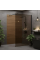 Душевая стенка REA FLEXI 80 BROWN BLACK