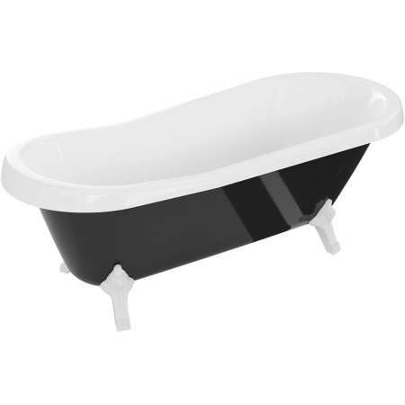 Ванна окрема MEXEN RETRO 170x75 BLACK WHITE акрилова