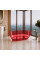 Ванна VBI VESUVIO RED 170 x 78 отдельностоящая стеклянная