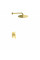 Душова система KOHLMAN EXPERIENCE 30 GOLD + BOX прихованого монтажу