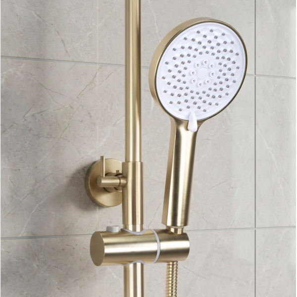 Душевой гарнитур REA ONTARIO BRUSHED GOLD