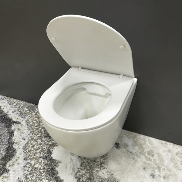 Подвесной унитаз VBI VULCANO WHITE MATT