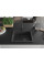 Гранітна кухонна мийка MEXEN PEDRO BLACK GRANITE + сифон BLACK