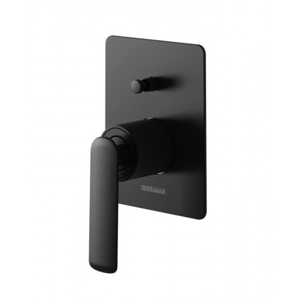 Душова система KOHLMAN EXPERIENCE 25 BLACK + BOX прихованого монтажу